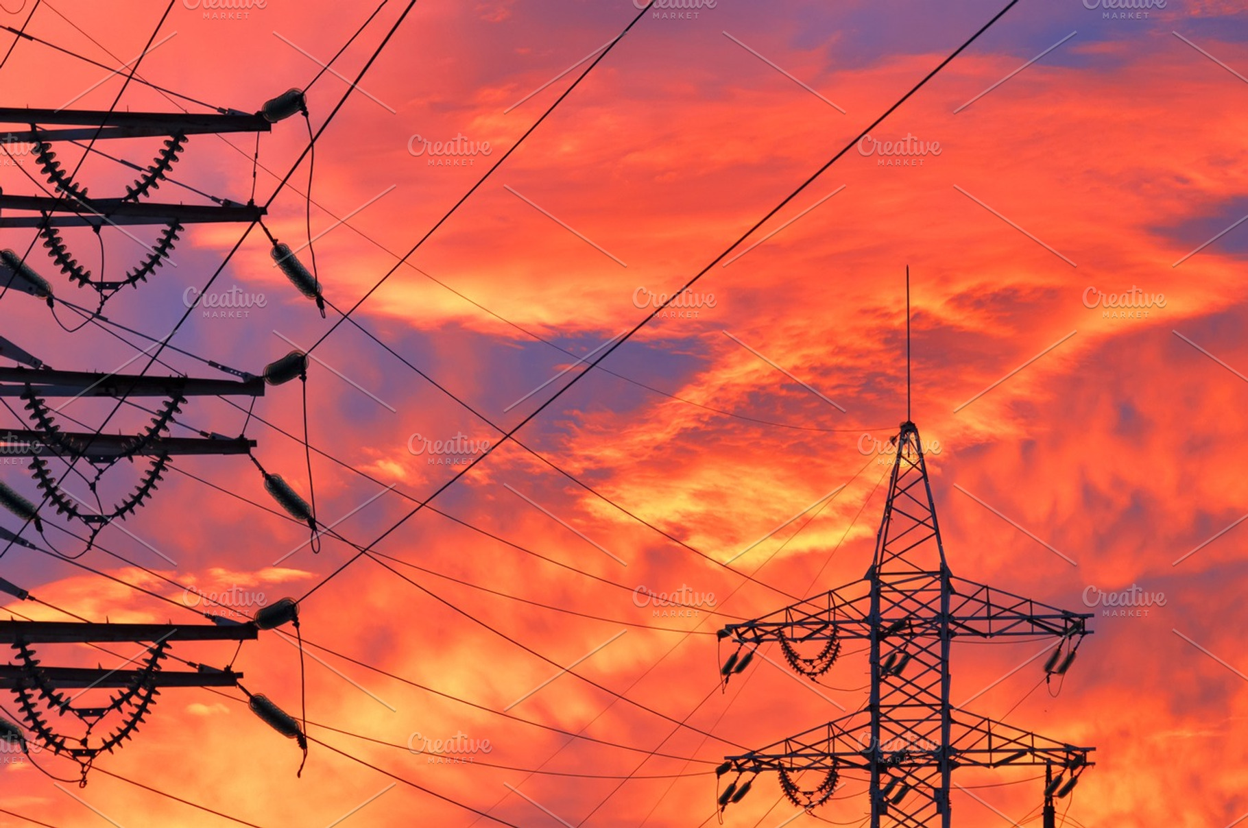 High Voltage Line
