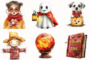 Halloween Sublimation Clipart, an Illustration by OK Design (Thumbnail 5 of 5)
