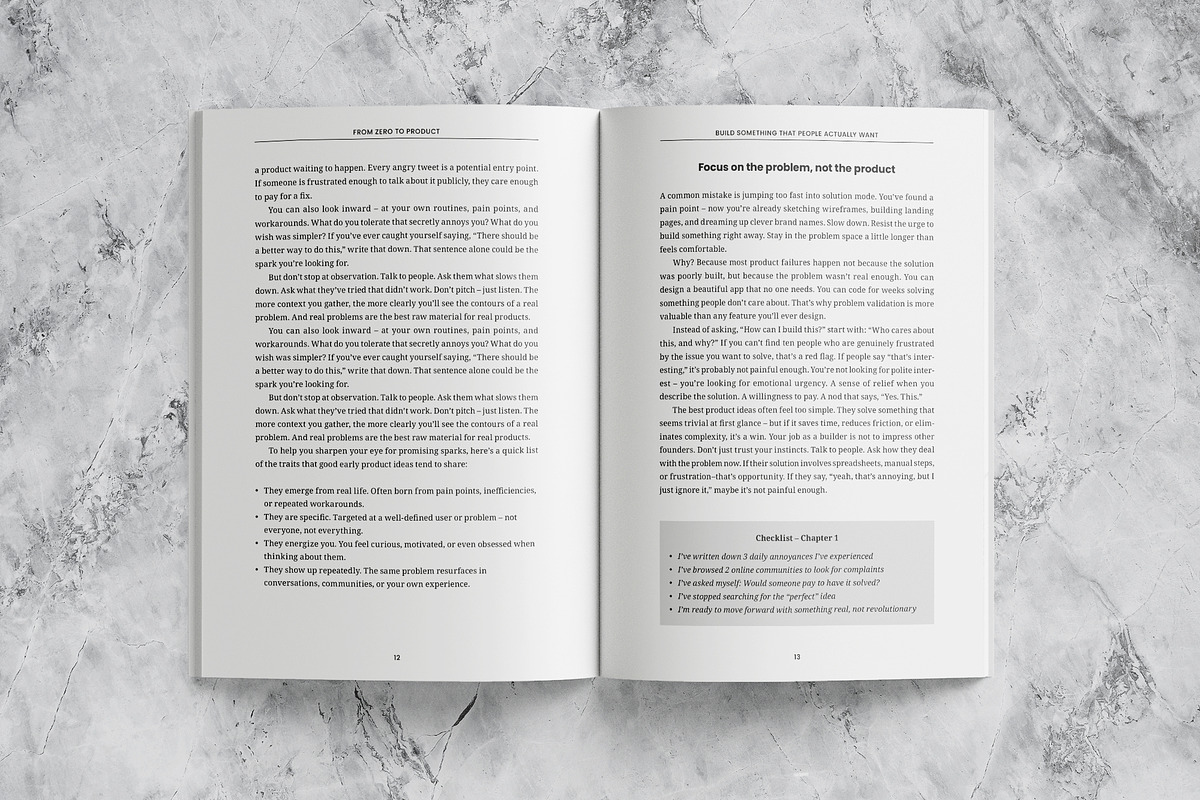 Simple Book Template, a Brochure Template by Template Temple (Photo 7 of 15)