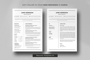 Resume Template Pack