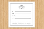 Photographer Gift Certificate-V04, a Card Template by Template Shop (Thumbnail 3 of 3)