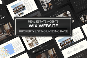 Property Listing Wix Website, a Wix Template by Meraki Templates