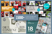 Mega Bundles Instagram | CANVA, a Social Media Template by Azruca (Thumbnail 5 of 12)