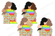Pride Heroes Clipart, a Person Illustration by GlamArtZhanna (Thumbnail 3 of 4)
