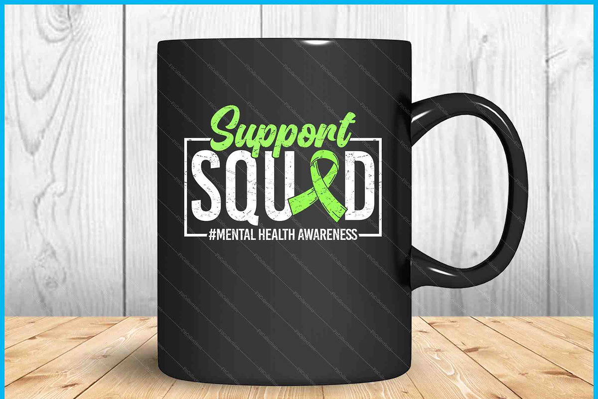 Support Squad MentalHealth Awareness, a Graphic by Creativeusart (Photo 3 of 4)