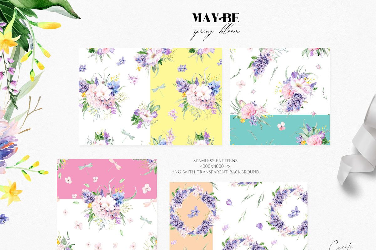 MAY BE - botanical spring, an Illustration by Olga Koelsch (Photo 9 of 12)