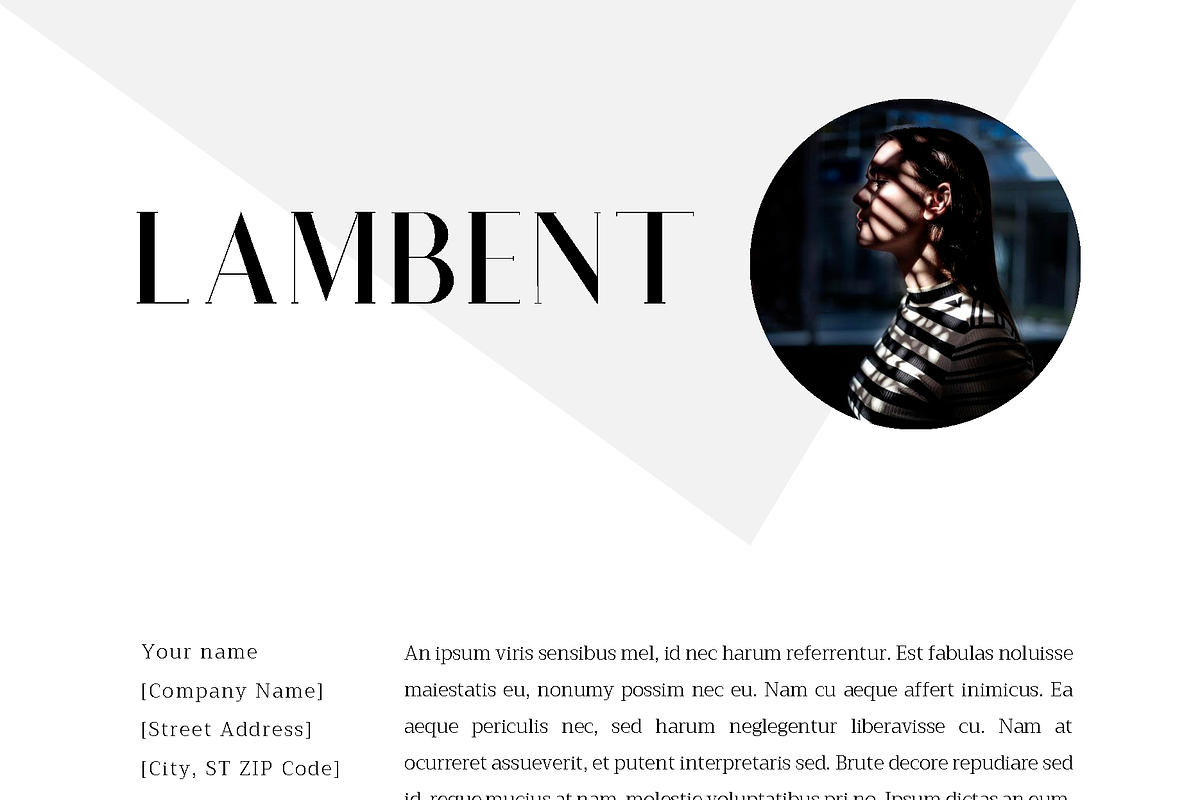 5 Page Media Kit Template, a Stationery Template by Eesome Design Studio (Photo 8 of 8)