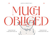 Midlife Cricise Modern Serif Font, a Serif Font by timelesstype.co (Thumbnail 20 of 20)