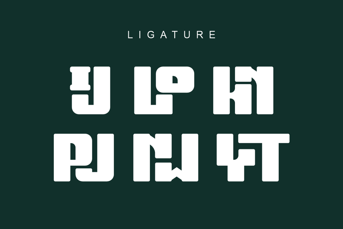 Sloper Pjonweak, a Sans Serif Font by QR Design Studio (Photo 7 of 8)