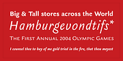 Gilman Sans, a Sans Serif Font by Miller Type Foundry (Thumbnail 3 of 5)
