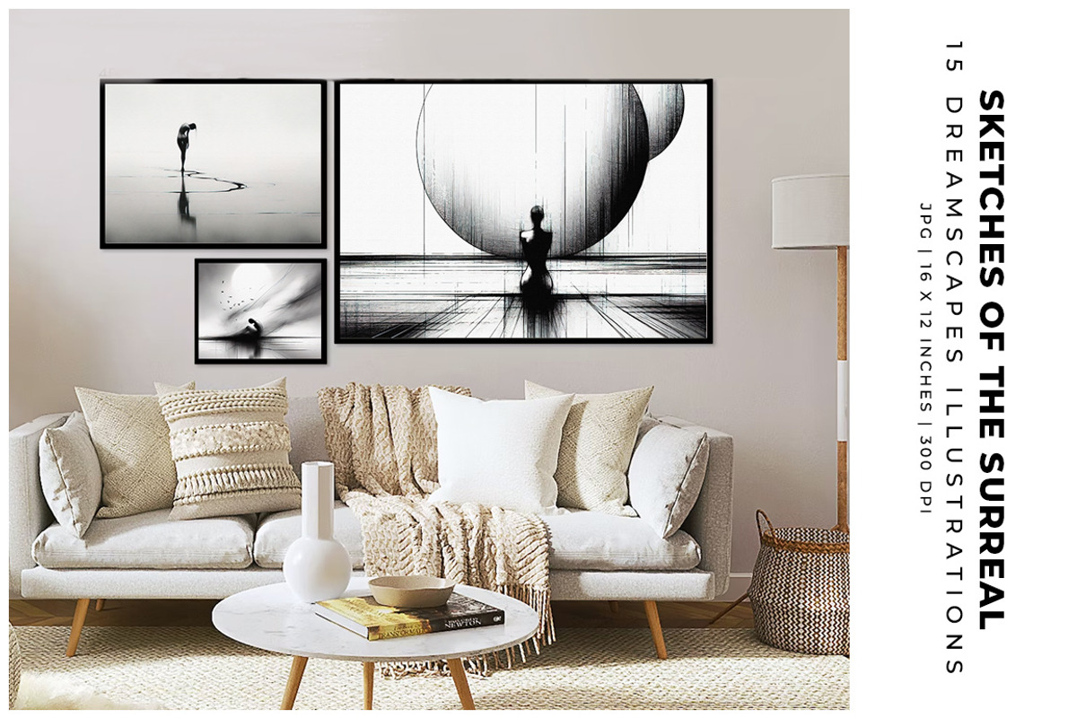 Sketches of the Surreal, a Decorative Illustration by Digital Art Creations (Photo 5 of 7)