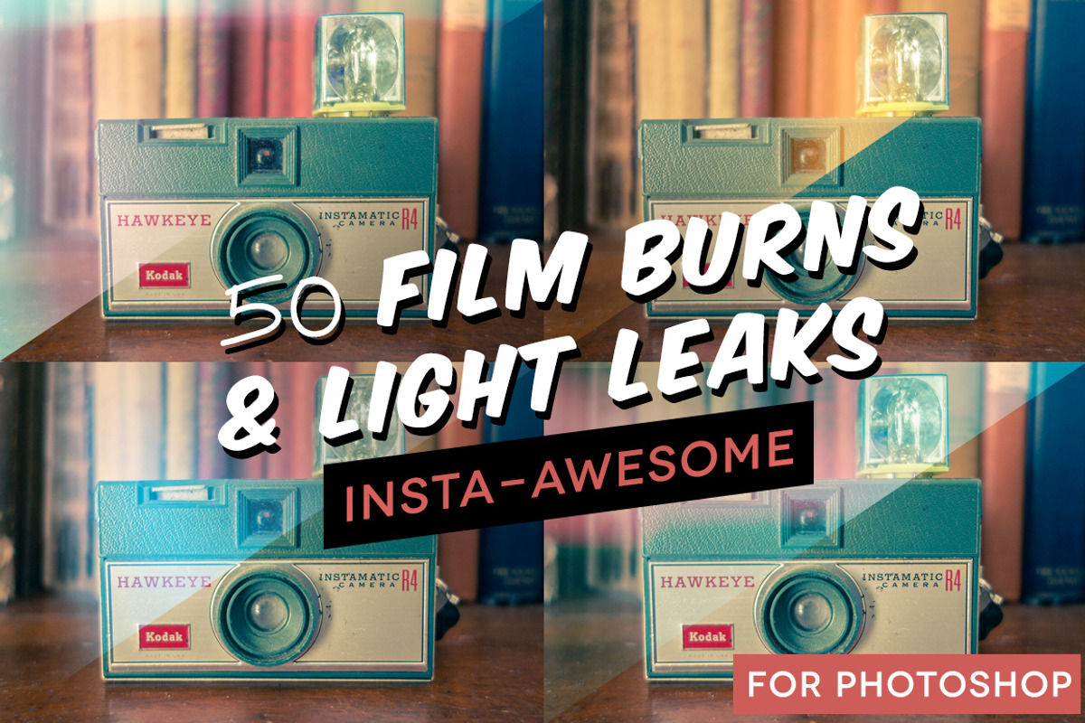 50+ Film Burns & Light Leaks