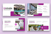 Livinda - Hotel and Resort Keynote, a Presentation Template by Fit-tee (Thumbnail 3 of 6)