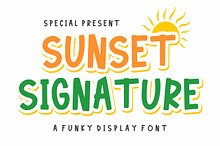 Sunset Signature