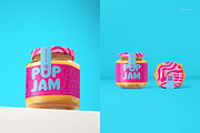 Jam Jar Mockup Bundle, a Cups & Container Mockup by creatsy5 (Thumbnail 33 of 65)