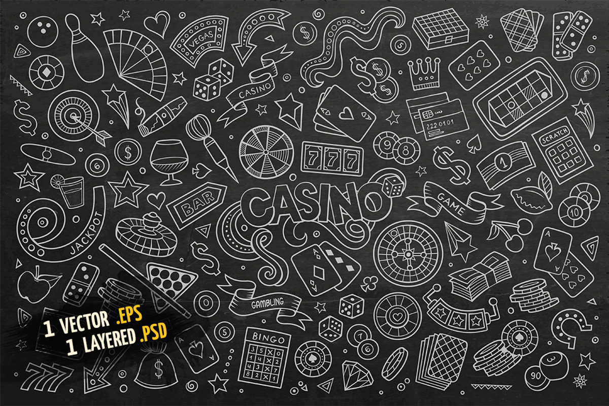 Casino Objects & Symbols Set, an Object Graphic by BALABOLKA (Photo 4 of 4)