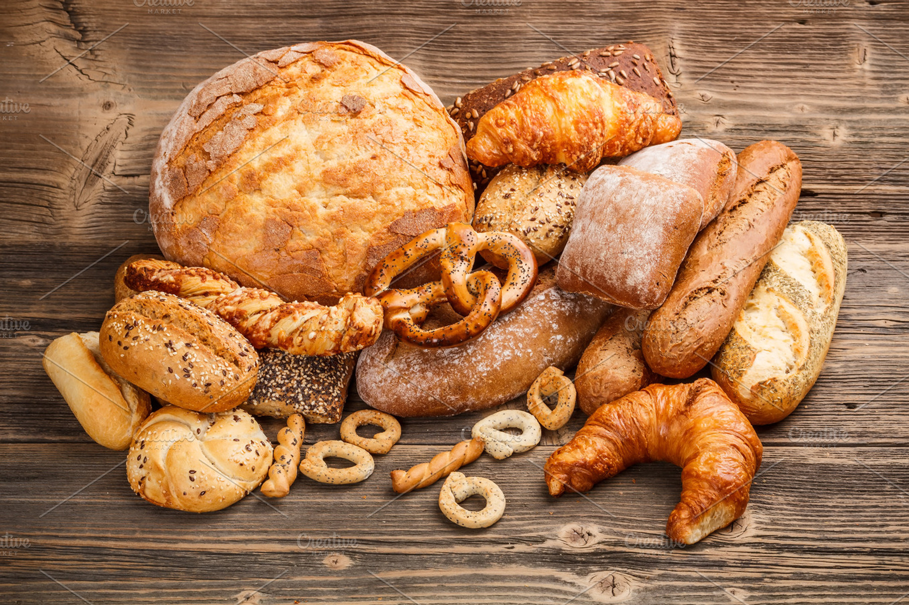 Large Variety Of Baked Goods