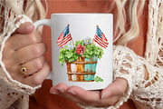 Rustic 4th of July Sublimation Clipa, a Decorative Illustration by designcity5 (Thumbnail 5 of 5)