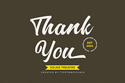 Volks Theatre Retro Fancy, a Script Font by Typetemp Studio (Thumbnail 10 of 10)