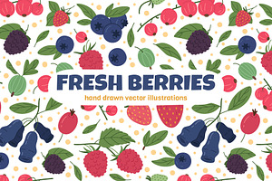 Ripe delicious berries