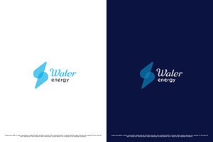 Water Energy Logo Design Icon, a Branding & Logo Template by Morvana Crew