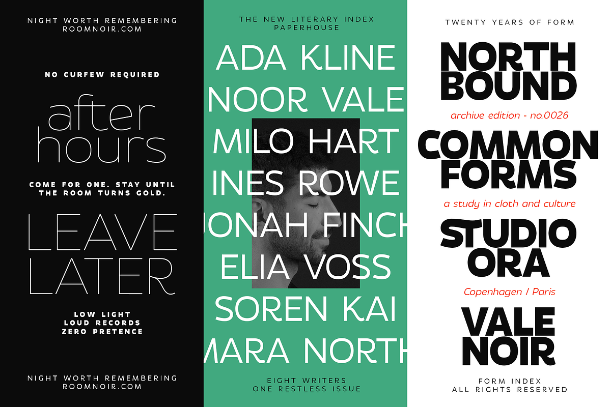 Flamor - Editorial Sans Serif Family, a Sans Serif Font by VP Fonts (Photo 10 of 23)