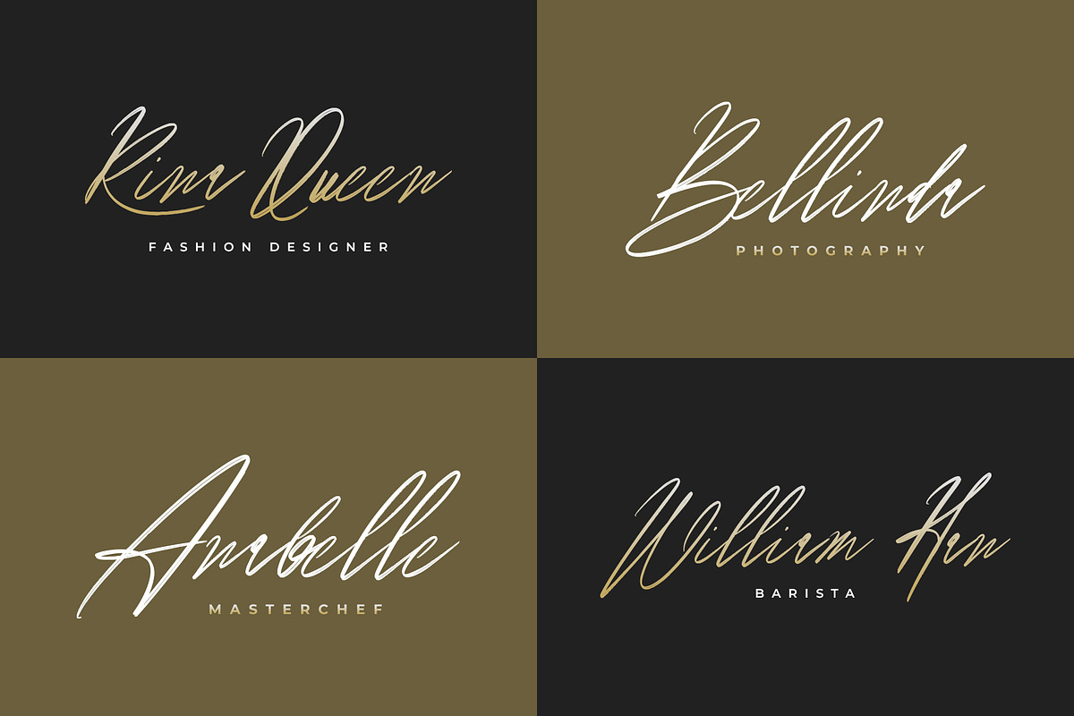 Americana || Handwriting Fong preview 5