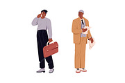 Modern diverse business people set, a Person Illustration by PaperTrident (Thumbnail 7 of 11)