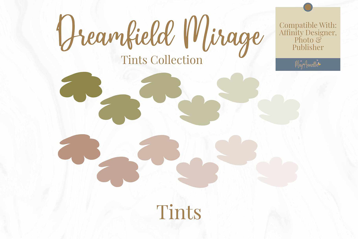 72 Colour Tints for Affinity, a Palette Add-On by May Annella (Photo 5 of 8)