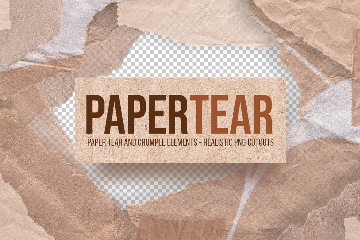 Ripped Paper Textures – Isolated PNG, an Object Graphic by BIBIART (Photo 1 of 3)
