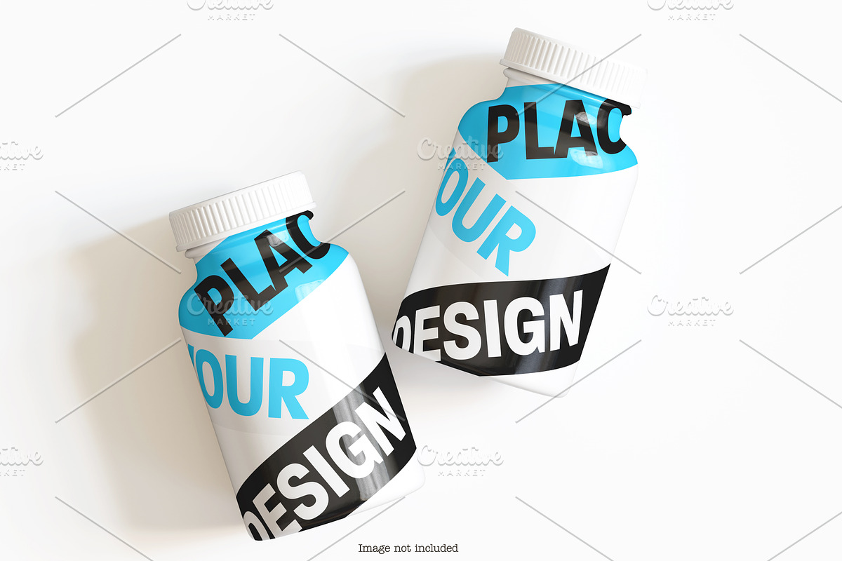 Pills Bottle Mockup Bundles, a Packaging Mockup by Ambo Ampeng (Photo 16 of 26)