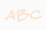 BRAVEHEART | a soulful display font, a Sans Serif Font by Heart + Soul Studios (Thumbnail 6 of 9)