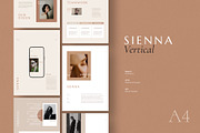 Sienna Vertical Template, a Presentation Template by Simple P. (Thumbnail 2 of 12)