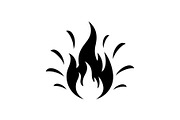Minimal Flame Fire Icon Bundle, an Icon by Artivon (Thumbnail 10 of 10)