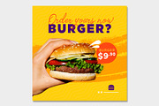 Social Media Fast Foods Template, a Social Media Template by rogeriomarcos (Thumbnail 7 of 11)