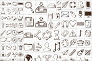 Collection of icons in sketch style, an Icon by Chuhastock (Thumbnail 2 of 2)