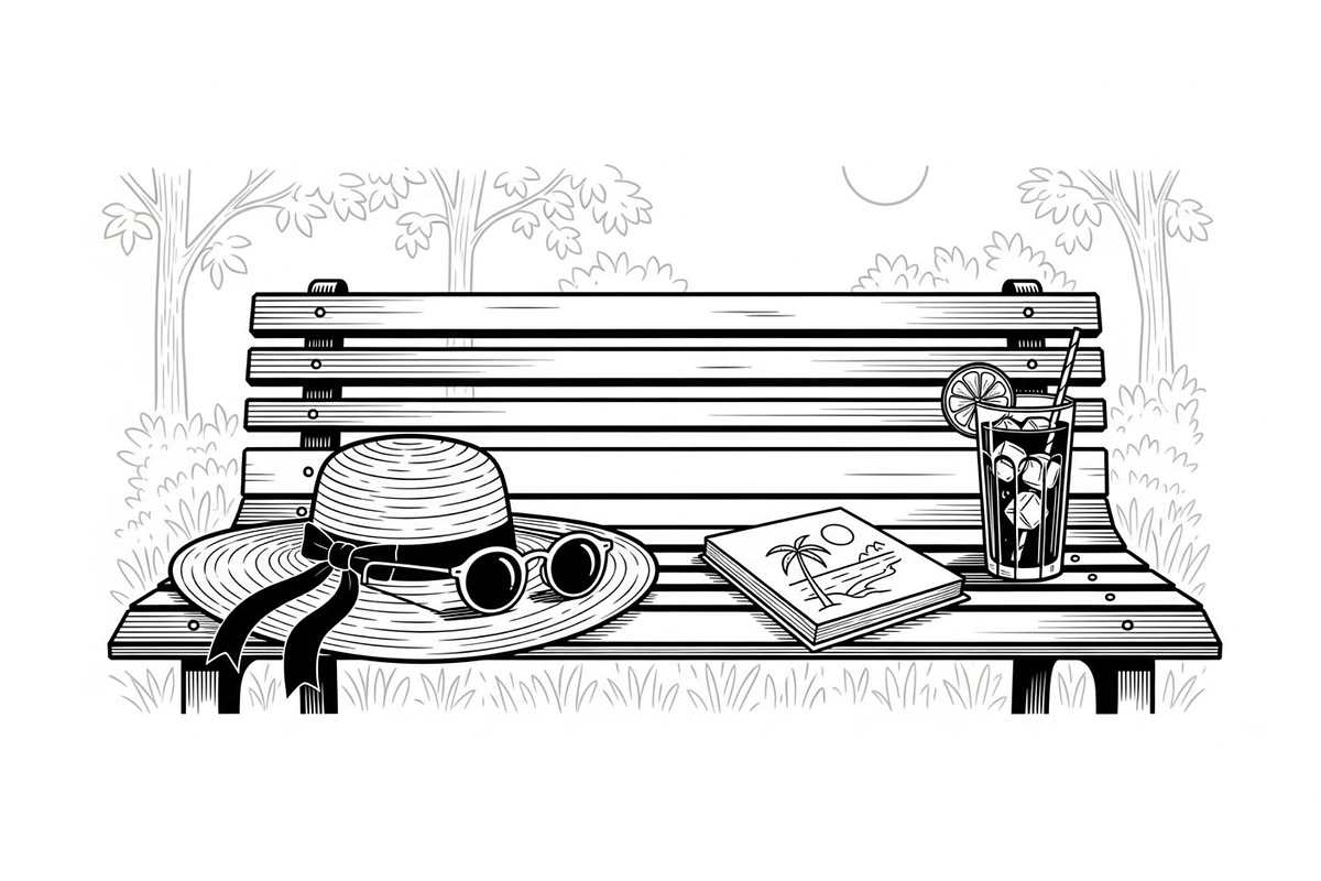 Vintage Park Bench Vector Bundle, an Illustration by jahid234 (Photo 6 of 49)