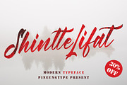 Shintte Lifat Black Friday, a Script Font by pineungtype (Thumbnail 1 of 7)