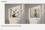 Square 1x1 Living Room Frame Mockup, a Household Mockup by mockupize (Thumbnail 6 of 7)