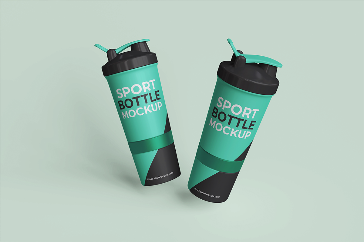 Sport Tumbler Mockups, a Packaging Mockup by zerologicstudio (Photo 1 of 2)