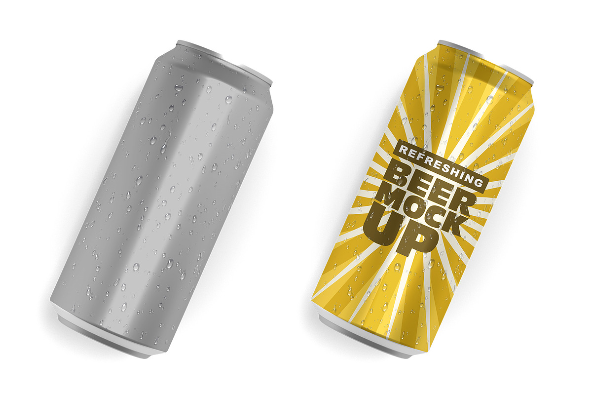 Beer Can Mockup, a Product Mockup by mockupbuys (Photo 9 of 9)
