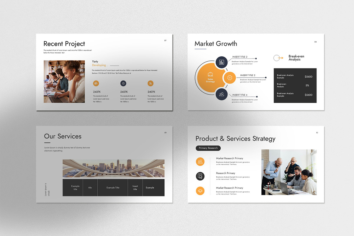 Digital Marketing Strategy, a Presentation Template by Dream-Lab (Photo 4 of 9)