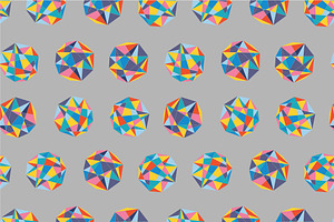 Colorful Geometric Pattern Set 2