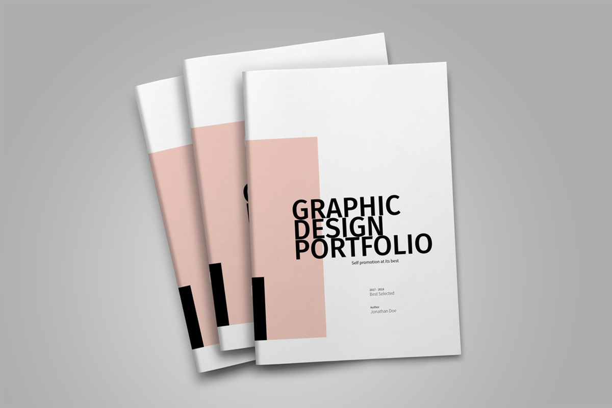Graphic Design Portfolio Template, a Brochure Template by adekfotografia (Photo 3 of 29)
