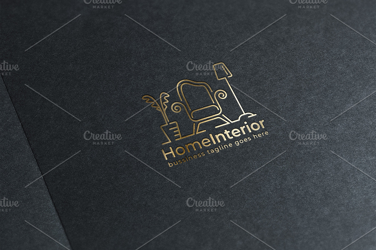 Home Interior Logo, a Branding & Logo Template by Slim Studio (Photo 3 of 3)