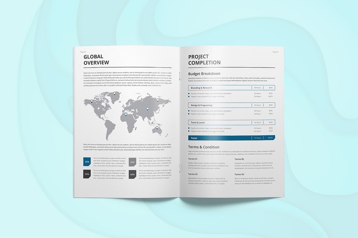 Canva Company Profile, a Brochure Template by DesignDevisers (Photo 5 of 6)