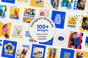 100+ Instagram Template Kit | Canva, a Templates & Theme by Yaaas Design