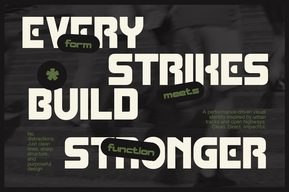 Kemar - Modern Sport Font, a Sans Serif Font by Pandeka Studio (Photo 7 of 9)