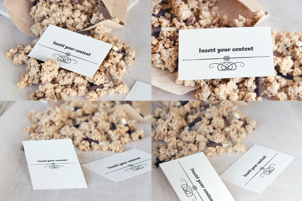 Paper Card Mock-Up 8PSD- part 3 of 3, a Packaging Mockup by Marian Kadlec (Photo 2 of 3)