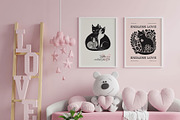 Linocut Love | Poster Builder, an Object Graphic by KetteCreate (Thumbnail 14 of 22)